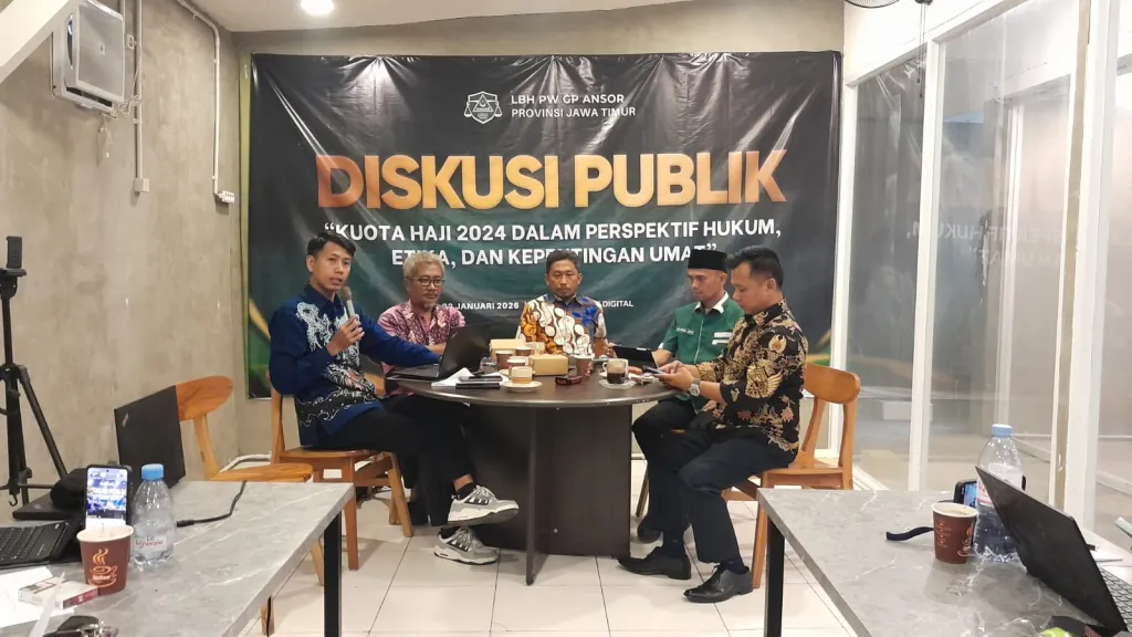 Diskusi Publik yang Digelar LBH GP Ansor Jatim. (Istimewa)